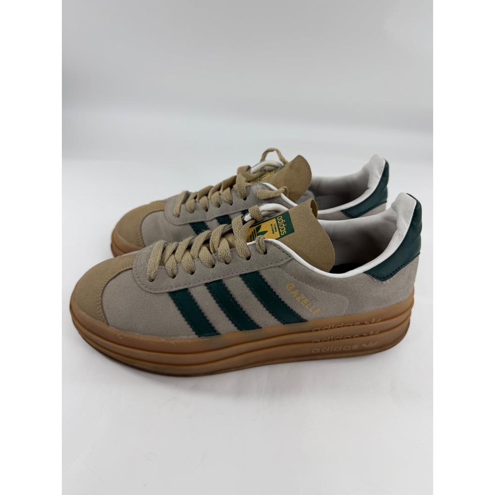 Adidas Gazelle Bold Putty Mauve Collegiate Green Gum ID7056 Womens 7.5 Sneaker - Picture 4 of 7